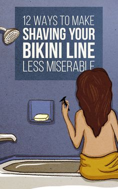 Here's How To Make Shaving Your Bikini Line Less Miserable Shaving Tips, Beauty Remedies, Pink Eyes, Diy Skin, Ingrown Hair, Skin Tips, Health And Beauty Tips, Love Cute, Beauty Treatments