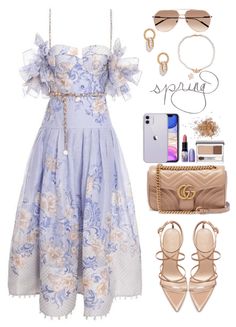 Modern Everyday Outfits, Polyvore Colorful Outfit, Brunch Outfit Polyvore, Blue Polyvore Outfits, Royal Outfits Classy, Fantasy Dress Polyvore, Cute Polyvore Outfits, Royal Outfits Polyvore