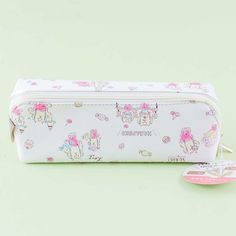 Harapeko Sweets 180º Pencil Case - Blippo Kawaii Shop Cute Kawaii Pencil Case For School, Cute Pencil Case With Cute Design For School, Playful White Pencil Case For Everyday Use, Cute White Pencil Case With Pen Holders, White Zipper Pouch Stationery For Storage, Cute White Rectangular Pencil Case, Kawaii Rectangular Pencil Case With Zipper, Kawaii Rectangular Zipper Pouch Pencil Case, Kawaii White Pencil Case With Pen Slots