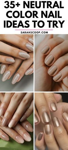 🍂💅 Trendy Fall Nail Colors for Cozy Vibes! Best Neutral Dip Nail Colors, Nails To Go With Cinnamon Dress, Toasted Marshmallow Dip Nails, Neutral Nails For Pictures, Shellac Nail Designs Natural Nails, Engagement Nails Neutral, Neutral Sns Nails Short, Elegant Bridesmaid Nails, Neutral September Nails