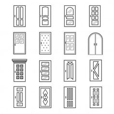 different types of doors and windows