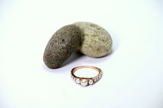 "A beautiful handmade 14k rose gold ring . with a real pearls , made by myself . 6 pearls stone size 1.5 m\"m 4 pearls stone size 1.8 m\"m 2 pearls stone size 2 m\"m 2 pearls stone size 3 m\"m 1 pearl stone size 4.2 m\"m in the midle . express mail and free shipping !" Handmade Elegant Pearl Ring, Gold Pearl Ring, 14k Rose Gold Ring, Real Pearls, 14k Gold Ring, Delicate Rings, Gold Pearl, Pearl Ring, Antique Rings