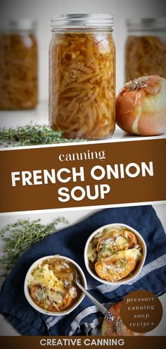 Discover the intricacies of pressure canning french onion soup. Our guide is tailored to help you enjoy this classic delicacy all year round. Whether you're new to canning or a pro, our pressure canning soup recipes are for you. Copycat Canning Recipes, Potato Canning Recipes, Canning Leftovers, Canning Goals, Canning French Onion Soup, Canning Onions, Preserve Onions