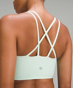 This yoga bra's made with marshmallowy-soft foam cups and supple fabric to keep you comfortable during your practice-but we won't be surprised if you wear it all day. Designed for Yoga. Intended for low-impact activities. Moulded foam cups are lightweight and malleable. Lululemon Outfit Fashion, Lululemon Wishlist, Lululemon Clothes, Lululemon Outfit, Dream Birthday, Dream Wishlist, Lululemon Outfits, Athletic Clothes, Tennis Shop