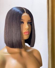 Bone Straight Bob Wig, Human Hair Short Wigs, Short Bone Straight Wig, Wigs For Graduation, Weave On, Short Wig Hairstyles, Wigs Installation, Spikes Hair