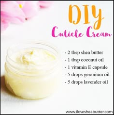 Cuticle Butter, Peeling Cuticles, Diy Shea Butter, Săpunuri Handmade, Homemade Moisturizer, Cuticle Cream, Homemade Lotion, Cuticle Care