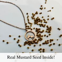 A reminder to trust God when times are hard! "Truly I tell you, if you have faith as small as a mustard seed, nothing will be impossible for you." - Matthew 17:20 War in Ukraine, a global pandemic, and social unrest. Now more than ever, we need to strengthen our faith in God. Our Mustard Seed Necklace is the perfect reminder to trust in God during these hard times. Wear this necklace and remember that if you have faith the size of a mustard seed, you can move mountains! What does it mean to have Rose Gold Stainless Steel Jewelry For Gift, Rose Gold Stainless Steel Jewelry Gift, Rose Gold Jewelry With Adjustable Chain For Best Friend, Adjustable Rose Gold Stainless Steel Necklace, Nickel Free Rose Gold Stainless Steel Jewelry, Everyday Rose Gold Stainless Steel Jewelry, Hypoallergenic Rose Gold Stainless Steel Necklaces, Nickel-free Rose Gold Copper Necklace, Hypoallergenic Rose Gold Stainless Steel Necklace