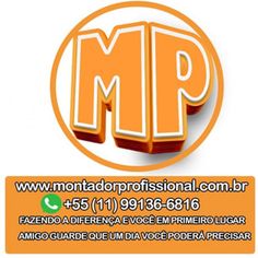 an orange and white business card with the word mmp in it's center