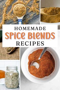 Homemade Spice Blends Homemade Dry Mixes, Homemade Spice Mix, Spice Blends Recipes, Seasoning Blends, Dip Sauce, Homemade Pantry, Spice Mix Recipes, Homemade Spice Blends, Pantry Ingredients