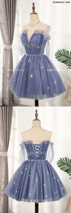 10% off now|Free shipping world-wide. Fantasy Bling Sequins Short Ballgown Tulle Hoco Dress with Laceup at GemGrace. Click to learn our pro custom-made service for wedding dress, formal dress. View #HomecomingDresses for more ideas. Prom Tulle Tutu Dress For Party Season, Tulle Tutu Dress For Prom And Party Season, Prom Glitter Tulle Tutu Dress, Prom Tutu Dress In Glitter Tulle With Sequins, Sequin Glitter Tulle Tutu Dress For Prom, Tulle Hoco Dress, Hoco Dress, For Wedding Dress, Short Prom Dress