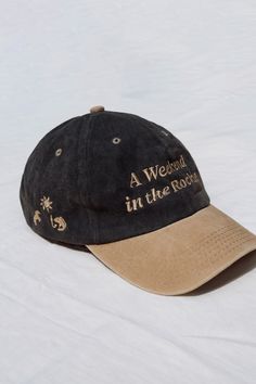 Weekend in the Rockies Dad Hat in Fire and Earth by Modern Society This item will ship within 2-3 weeks. Description Who doesn't love a weekend in the great outdoors, connecting with our healer - Mother Nature? Our Weekend in the Rockies classic dad hat is sure to have you feeling good in no time whether you are lucky to be outdoors or if you are in a city, craving feel good nature vibes real bad. This hand-embroidered, pre-washed cotton hat is perfect for your next adventure. Two-tone dad hat. Casual 5-panel Baseball Cap For Festivals, Vintage Curved Brim Hat For Camping, Adjustable Curved Brim Baseball Cap For Camping, Vintage Adjustable Dad Hat For Outdoor, Rugged Adjustable Curved Brim Baseball Cap, Rugged Adjustable Baseball Cap With Curved Brim, Adjustable Curved Bill Hat For Camping, Rugged Adjustable Hat For Outdoor Activities, Rugged Adjustable Baseball Cap For Outdoor