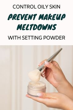If you have combination or oily skin, you know the daily struggle of keeping your makeup intact and shine-free throughout the day. Oily skin tends to produce excess sebum, leading to a slick sheen appearing just hours after applying your makeup. This excess oil can also clog pores and cause liquid or cream makeup products to appear greasy, slip around, and even melt right off your face. Cream Makeup Products, Control Oily Skin, Sheer Shades, Cream Makeup, Kaolin Clay, Clogged Pores, Makeup Sponge, Loose Powder