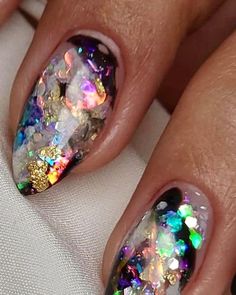 Foil Nail Designs, Dragon Nails, Opal Nails, Nail Dip, Palm Beach Gardens, Foil Nails, Beach Gardens, Glitter Nail