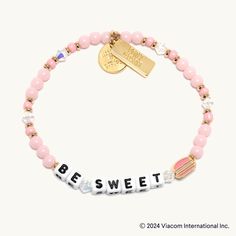 Check out our Emily in Paris x LWP- Be Sweet bracelet. Our beaded bracelets aim to inspire & encourage people to be kind to themselves & to pay that kindness forward. Engagement Games, Chicago Gifts, Miscellaneous Gifts, Emily In Paris, Pink Jewelry