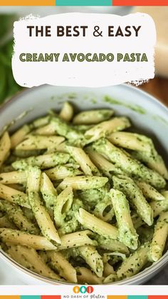 Creamy Avocado Pasta Avocado Alfredo Sauce, What To Do With Avocados, Quick Healthy Pasta, Meals With Avocado, Avocado Pasta Sauce, Recipes With Avocado, Pasta With Lemon Sauce