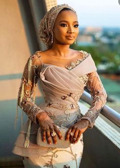 Nigerian Wedding Dresses Traditional, Nigerian Wedding Dress, Reception Gowns, Ankara Dress Designs, Nigerian Dress, African Traditional Wedding Dress, Nigerian Bride, African Wedding Attire, African Prom Dresses