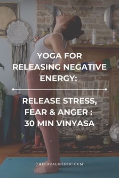 Yoga For Relaxation, Energy Release, Release Negative Energy, 30 Minute Yoga, Morning Yoga Routine, Releasing Negative Energy, Energy Yoga