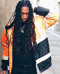 Jacione Fugate, Male Locs, Men Dreads, Curly Dreads, Men Fashion Photoshoot, Dreadlock Styles