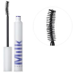 MILK MAKEUP Waterproof RISE Lifting + Lengthening Mascara Milk Mascara, Monoi Oil, Toxic Products, Makeup Waterproof, Sephora Beauty, Lengthening Mascara, Milk Makeup, Beauty Inside, Lash Lift