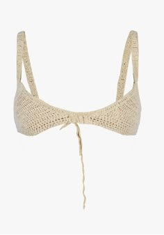 Crochet Swim, Crochet Bralette, Power Dressing, Cotton Crochet, Bring It, Knit Fashion, Best Fashion, Wedge Espadrille, Crochet Clothes