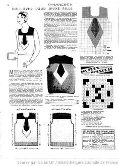 an article in the french newspaper shows instructions on how to tie a necktie and vest