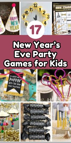 new year's eve party games for kids