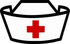 a medical hat with a red cross on it