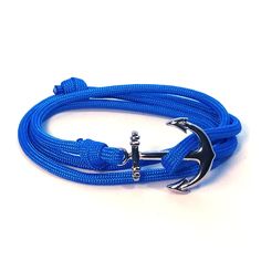 Select fish hook or anchor clasp style and color above. Handmade in USA Made with 100% nylon 550 royal blue paracord Clasp made of metal alloy - silver, gold, gunmetal Wraps around wrist 3 times Adjustable sliding slip knot to fit any size wrist 15% of profits put towards marine wildlife conservation HOW TO WEAR: Wrap the cord around your wrist until the hook/anchor meets the loop. Make adjustments to the sliding knot until adjusted to your wrist size. Marine Wildlife, Slip Knot, Anchor Bracelet, Sliding Knot, Wildlife Conservation, Paracord Bracelets, Fish Hook, Paracord, Rope Bracelet