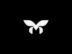 the letter m is made up of two wings