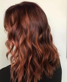 From Black To Auburn Hair, Dark Copper Balayage Brunette Straight Hair, Died Auburn Hair, Dark Hair Auburn Balayage, Kevin Murphy Hair Color Chart, Auburn Bayalage, Caramel Copper Balayage Brunettes, Auburn With Highlights, Auburn Hair Color Ideas