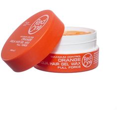 RED ONE Styling Product ORANGE Red One: Red Aqua Hair Wax 5oz Citrus Smell, Strawberry Scent, Matte Hair, Braid Accessories, Aqua Hair, Two Fingers, Hair Wax, Smell Fresh, Hair Gel