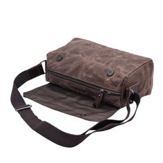 Waxed Canvas Messenger Bag Vintage Casual Vintage Leather Backpack, Canvas Duffle Bag, Down Sleeping Bag, Leather Duffle Bag, Canvas Messenger Bag, Leather Duffle, Leather Messenger Bag, Leather Briefcase, Canvas Backpack