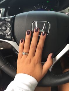 Lincoln Park After Dark Opi, Nails Pics, Lincoln Park After Dark, Sns Nails Colors, Nails Painted, Vday Nails, Boho Nails, F1 Race, Acrylic Nails Coffin Short