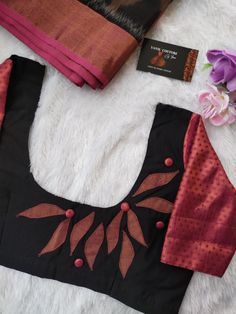 Cotton Saree Blouse Designs Back, Simple Blouse Design For Normal Saree, Blouse Patch Work Designs, Patchwork Blouse Designs, Patch Work Designs, Latest Fashion Blouse Designs, Simple Saree Blouse Designs, Normal Blouse, Latest Blouse Neck Designs