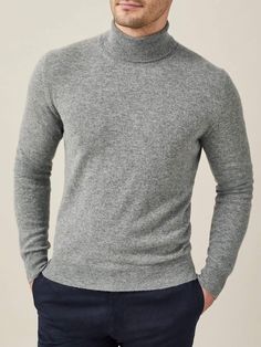 LUCA FALONI | PURE CASHMERE ROLL NECK | MADE IN ITALY Stealth Wealth, Transitional Fashion, Cashmere Yarn, Roll Neck Sweater, Cotton Chinos, Wool Trousers, Half Zip Sweaters, Quiet Luxury, Northern Italy