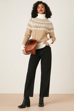 Think luxe jumpers, co-ordinates and everything in between - wrap up and do it in style. From oversized jumpers and cute cardigans to on-trend crochet styles that promise to make a statement, our selection of knitwear has you covered for every event in the social calendar.Style: Petite High Neck Fairisle Knitted JumperLength: Approx. 60cmFit: RegularIdeal for: DaywearDesign: Knitted Crochet Styles, Petite Sweaters, Cute Cardigans, Oversized Jumper, Fair Isle Knitting, Knitted Jumper, Crochet Fashion, Winter Style, Dorothy Perkins