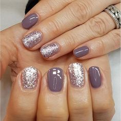 Sns Nails Colors, Color For Nails, Toe Nail Color, Sns Nails, Lavender Nails, Nail Art Wedding, Orange Nails