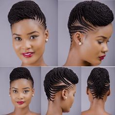 Big Cornrow Braids, Ghana Braid Styles, Rope Braided Hairstyle, Braided Hairdo, Hairstyles Natural, American Hairstyles, French Braid Hairstyles, Afrikaanse Mode