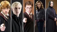 harry potter and hermione's hogwarts are the most popular characters