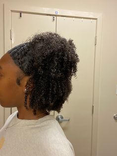 Styles For Type 4 Hair, Half Up Half Down Natural Hair, Feed In Braids Hairstyles, Goddess Braids Hairstyles, Braided Hairstyle, Trendy Hairstyle