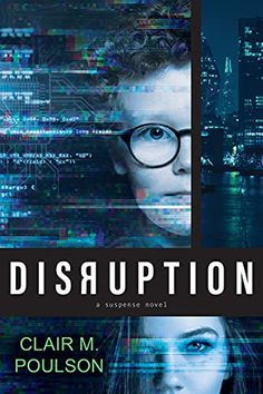 a book cover with the title'disapution'and an image of a woman in glasses