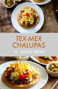 tex - mex chalupas is an easy to make mexican meal that's ready in under 30 minutes