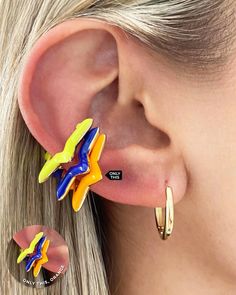 cuff earrings ear cuff colores - Buscar con Google Earrings Ear, Cuff Earrings, Ear Cuff, Cuff