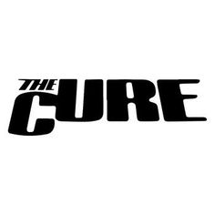 the cure logo on a white background