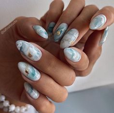 Ocean Nail Art, Nail Art Inspo, Cruise Nails, Boho Nails, Milky Nails, Art Deco Nails, Wow Nails, Summer Nail Art