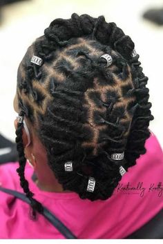 45 Short And Unique Loc Styles to Redefine Your Look - ReenaSidhu Loc Updo Styles Short For Wedding, Black Women Dreadlocks Hairstyles, Loc Updo Styles Short, Barrel Loc Styles Women, Styled Locs, Loc Styles For Black Women, Loc Styles For Short Hair, Black Women Dreadlocks, Unique Loc Styles