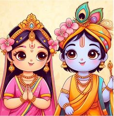 Radha Krishna Illustration Art, Radha Krishna Cute Pics, Lippan Artwork, God Cartoon, God Sketch, Cartoon Art Prints