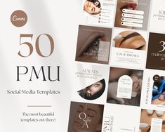 Introducing our Social Media Templates for PMU Artists - the ultimate solution for taking your social media game to the next level!  Elevate your PMU (permanent makeup) specialist profile with our exclusive social media templates.  Save time and stand out from the competition with ready-to-use designs that effortlessly showcase your expertise. Create a cohesive and professional aesthetic, attract more clients, and captivate your audience on platforms like Instagram and Facebook.  Imagine the imp Pmu Business, Lip Permanent Makeup, Professional Aesthetic, Instagram Brows, Smudge Proof Eyeliner, Permanent Makeup Eyebrows, Brow Artist, Aesthetic Content, Social Media Games