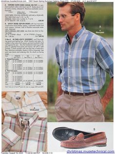 1991 Sears Spring Summer Catalog, Page 370 - Christmas Catalogs & Holiday Wishbooks Mens 80s, Ivy League Style, 20th Century Fashion, 80s Mens