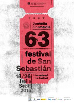 an advertisement for the 66th international film festival